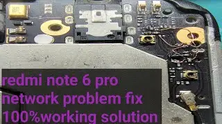 redmi note 6 pro  network problem solution