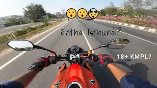 Street triple 765 R Mileage Test. Entha Istundante...🫣