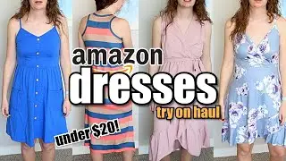 Amazon summer dresses under $20 | try on haul