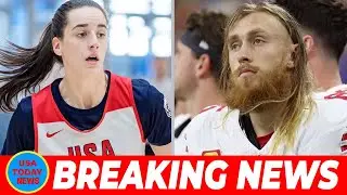 George Kittle Gets Public Support From Caitlin Clark During His Injury Recovery  Fans Loved Seeing T