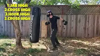 HEAVY BAG COMBINATIONS DRILLS 365 DAYS OF BOXING DAY 34 1