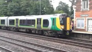 Trains at: Atherstone, WCML, 22/08/16