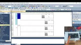 #FX5U #mitsubishi PLC Program Upload& Download #GX Works 3 Communication FX5U #automation  #biggners