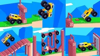FANCADE DRIVE MAD ALL POPULAR NEW LEVELS GAMEPLAY WALKTHROUGH EP. NO