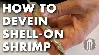 How to Devein Shell-On Shrimp Tutorial Video