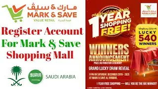 How To Register Mark and Save Account | Register We Rewards App For Mark & Save Shopping Mall