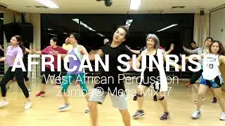 African Sunrise - West African Percussion | Zumba &reg; Mega Mix67 | By MiwMiw | The Diva Thailand