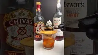 Dewar's Double Agent Smoked Whiskey Cocktail