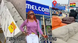 Let’s go FURNITURE SHOPPING in Accra, Ghana 🇬🇭 | Ohhyesafrica