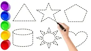 Learn Shapes Together: Circle, Square, and Triangle Adventure!