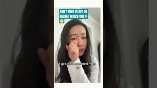 don't rush to buy on Taobao!??! 🤭 watch this first #shortfeeds #tariffs2025
