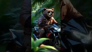 &ldquo;This Bear&rsquo;s Life Is a Movie 🐻🏍️🏍️😆😀🪄🎬&rdquo;#&ldquo;इस भालू की जिंदगी एक फिल्म है 🎬&rdquo;#shorts #ytshorts