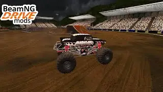 BeamNG Monster Truck Mod: Team Scream Freestyle