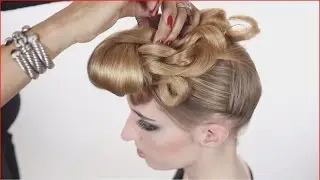 Runway Hair - Front Knot, Fashion and Beauty - Audrey Bethards, Hair and Makeup, Inc.