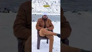 Kalam weather update / Utror valley snowfall today #travel #snow #mountains #snowfall #swatvalley