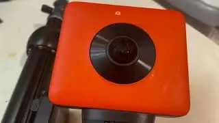 MADV XiaoMi Madventure 360 Camera 4k Video 24MP Photo Waterproof QJXJ01FJ Orange