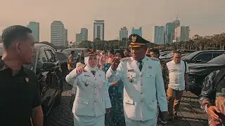 Syah Afandin dan Tiorita Br Surbakti Resmi Dilantik Presiden Prabowo Jadi Bupati dan Wabup Langkat