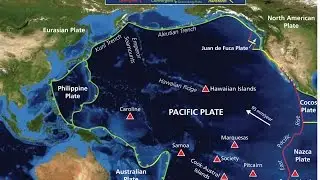 Top 10 Largest Tectonic Plates (Narrated)
