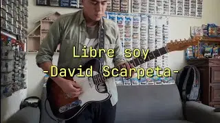 Libre Soy David Scarpeta (Cover guitar)
