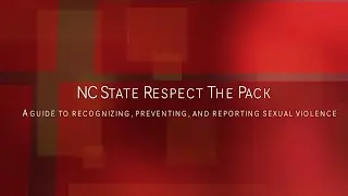 #RespectThePack: A Guide to Preventing Sexual Violence Training Video