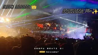 KING MAKER SOUND🔥 VS KRISHNA 14+ SOUND🌊 || 👑&times; Shiggaon⚡ || 9th DAY GANESH VISARJAN 2022🌺🙏🏻||