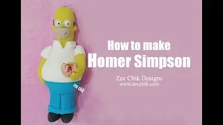 How to make fondant Homer