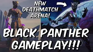 Black Panther DESTROYS New Deathmatch Arena PVP! - 2v2v2 Gameplay - Marvel Realm of Champions