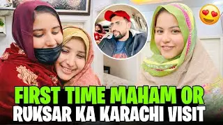 First Time Coming to Karachi 😢✈️ | Leaving Punjab | Malik Waqar Vlogs