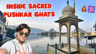 Pushkar Lake & Ghats Darshan | Sacred Dip at Holy Varaha Ghat