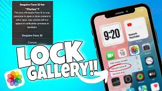 How to Use Face ID to Lock Photos on iPhone | iOS 18 Feature