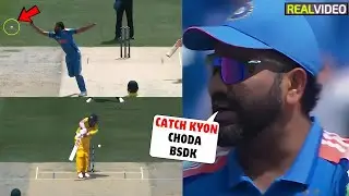 Rohit Sharma shouted when Mohammad Shami Dropped Travis Head Catch Ind vs Aus CT 2025 Semi Final