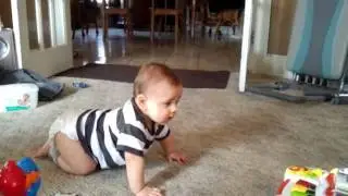 Adam crawling