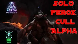 Solo Mission Ferox Cull Alpha  | Ark Genesis Part 2