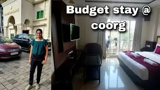 Best BUDGET Stay in Coorg| Hotel Coorg Palace | Restaurants near by | Pleasant stay in Madikeri