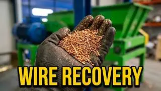 Wire & Cable Scrap Recycling | Shredder Wire Recovery System by ERS