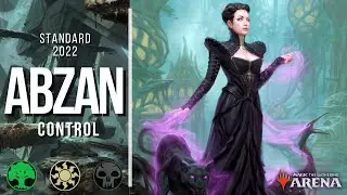 ABZAN CONTROL | STANDARD 2022 BO1 DECK GUIDE | D&D Forgotten realms Ellywick Onyx | road to mythic.