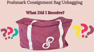 Poshmark Closet Partner Consignment Bag Unbagging. What did I Receive?