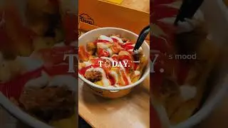 Deep fries 🍟 burger + chessy fries mood