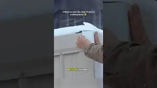 Зима приближается, жарко... иронично, правда? #iykyk #flexseal #winter #winterprep