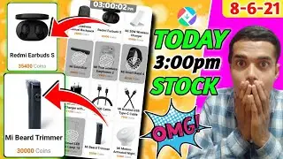 #GetApps 3:00pm Stock (8-6-21) | Mi Beard Trimmer In Stock😱🤫
