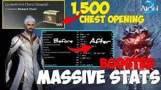 AION 2 Massive Performance Boost | Opening 1,500 Pet Chests | Pet Collection Upgrade