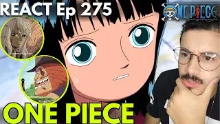 REACT - O PASSADO DA ROBIN COME&Ccedil;A!- Ep.275 -ONE PIECE - #luffy #onepiece #nicorobin