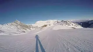Ski Hintertux Glacier Tuxerjoch 01/2020