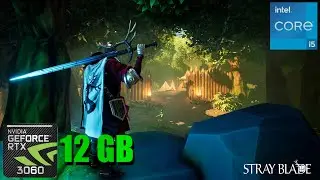 Stray Blade RTX 3060 12GB & i5 10400F Gaming Benchmark 1080p ALL Settings