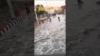 Flood in Agra #shortsfeed #shorts #agra #flood #armylover #travel #tajmahal #aajtak #news #india #om
