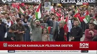 Kocaeli’de SUMUD FİLOSU'na destek yürüyüş ve Mitingi