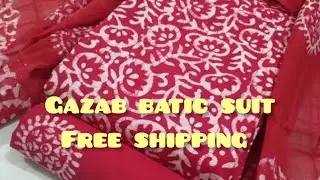 Ruchi collections present classic cotton batic suits in so beautiful colours ll wow suits ll