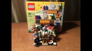Обзор на Lego 40121 Разукрашиваем пасхальные яйца