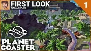 Planet Coaster - First Look Stream - Part 1