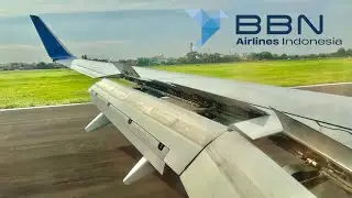 BBN AIRLINES INDONESIA Landing JAKARTA Boeing 737-800NG | 7B 762 | PK-BBF